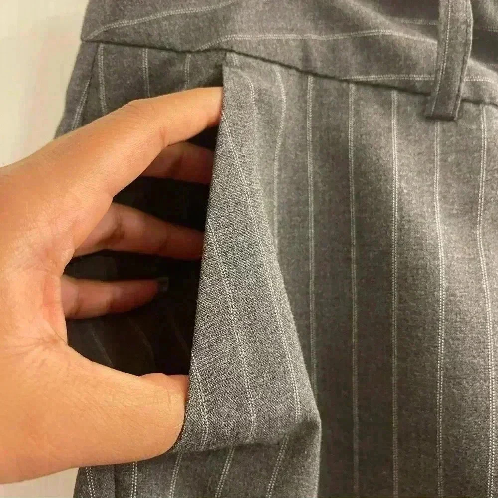 Worthington Gray Pin Stripe Dress Pants - Picture 5 of 12